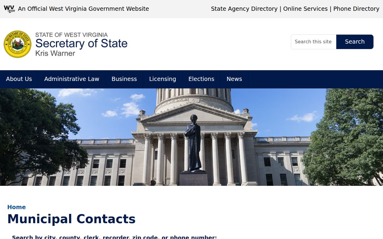 Sand Fork court docket municipal contact row
